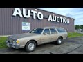 BUY CHEVROLET CAPRICE CLASSIC 1984 4DR WAGON 3S, Columbia Central Missouri Auto Auction