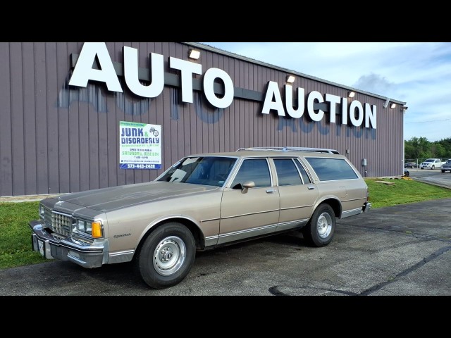 BUY CHEVROLET CAPRICE CLASSIC 1984 4DR WAGON 3S, Columbia Central Missouri Auto Auction